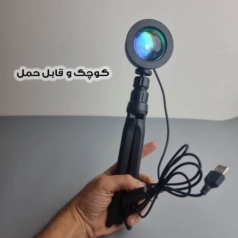 آباژور رومیزی غروب خورشید